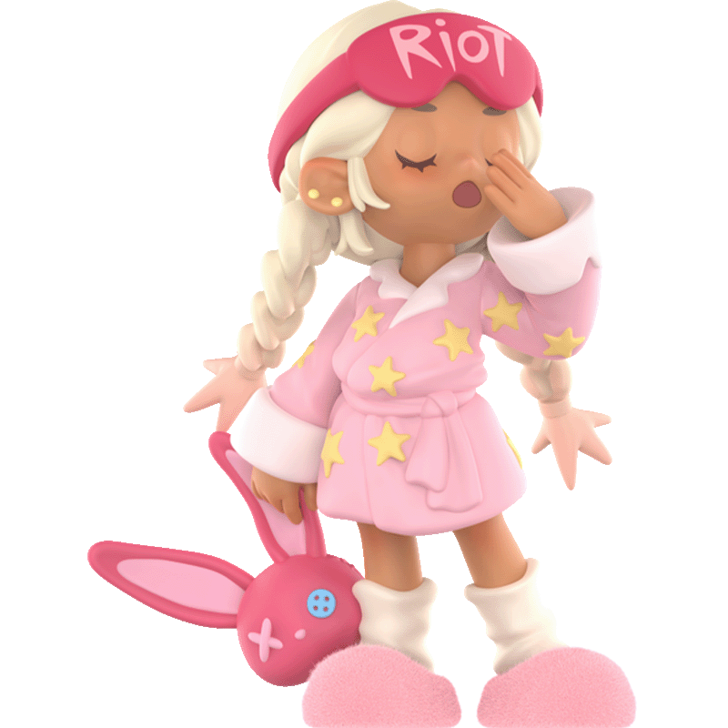 Lil Peach Riot 小小叛桃彻夜狂欢系列手办