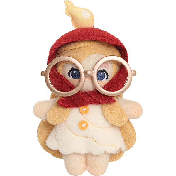 CHAKA一针一线系列毛毡布挂件-奶奶的老花镜