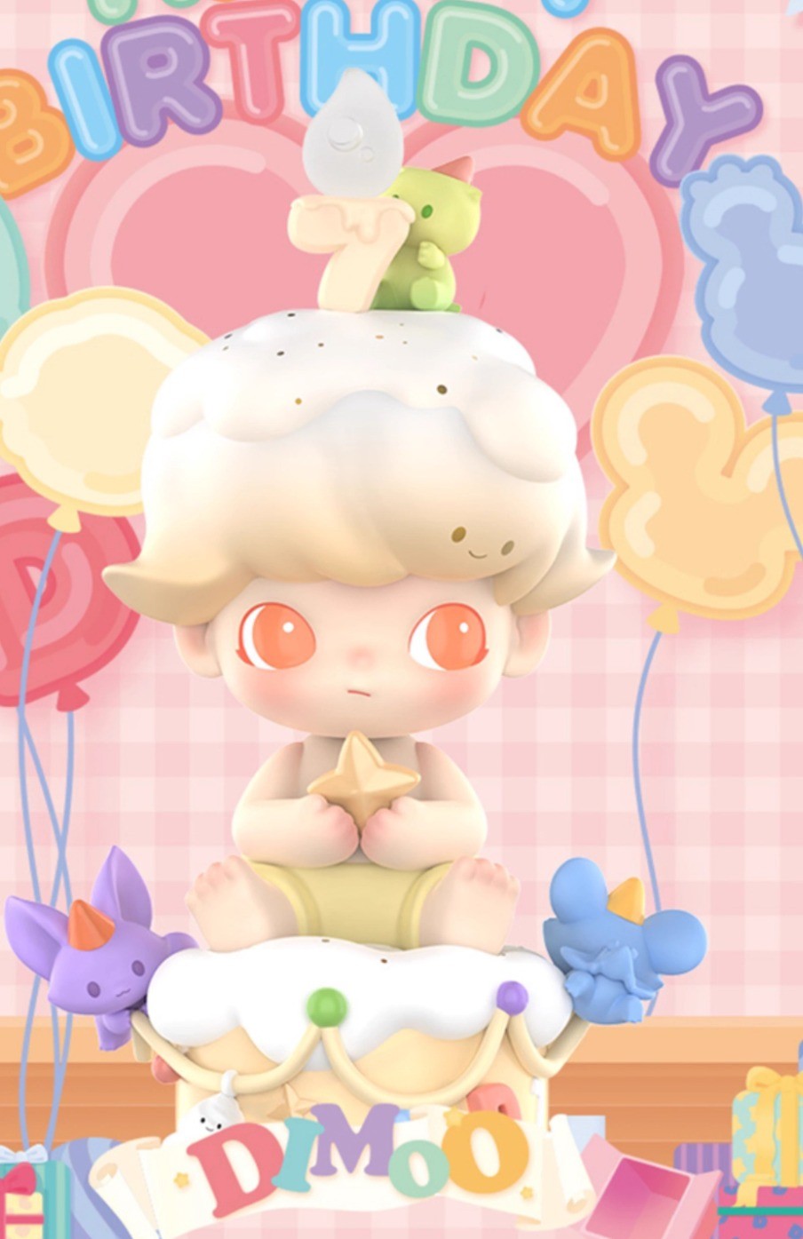 DIMOO Birthday figure