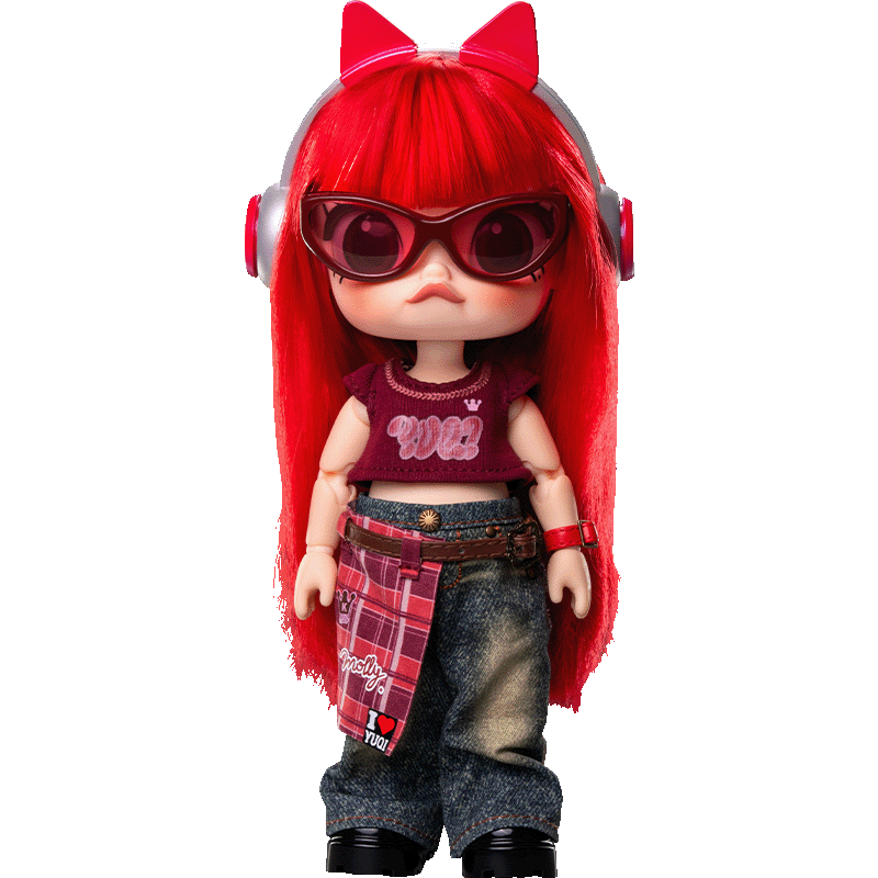 MOLLY × YUQI Series 1/8 Action Figure - Version A (Red Hair)