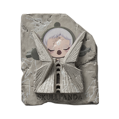 SKULLPANDA WHERE TIME DWELLS Series Fridge Magnet-Bare Imprint