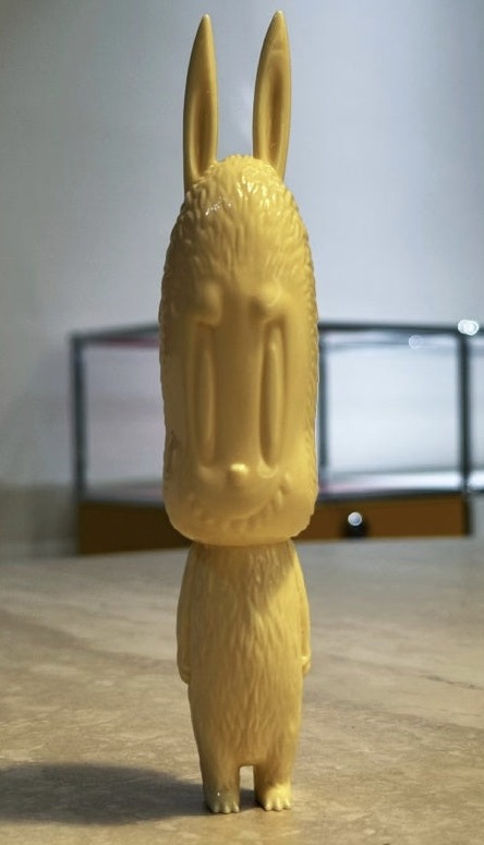 Labubu The Monsters Flatten Creamy Yellow 2021 Limited Edition