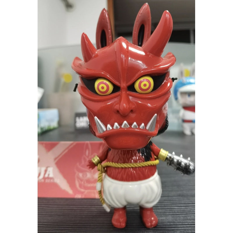 Labubu The Monsters Oni Ninja Red 2017 Limited Edition