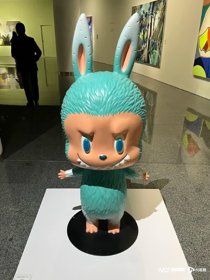 Mint Green Human-Sized Labubu (one-of-one)