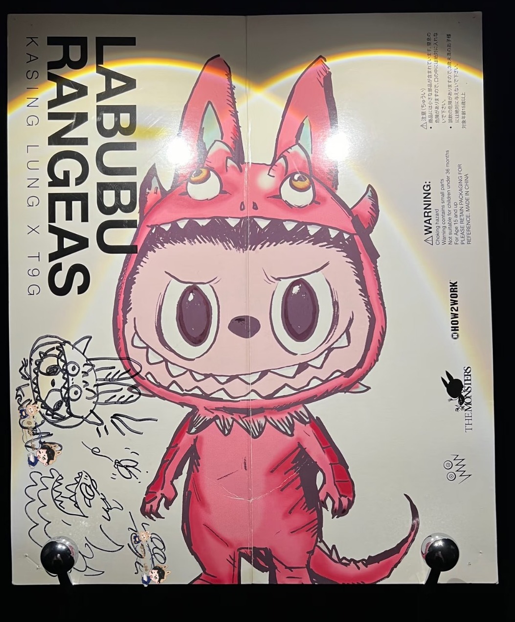 LABUBU RANGEAS Signed Print (Kasing Lung x T9G)