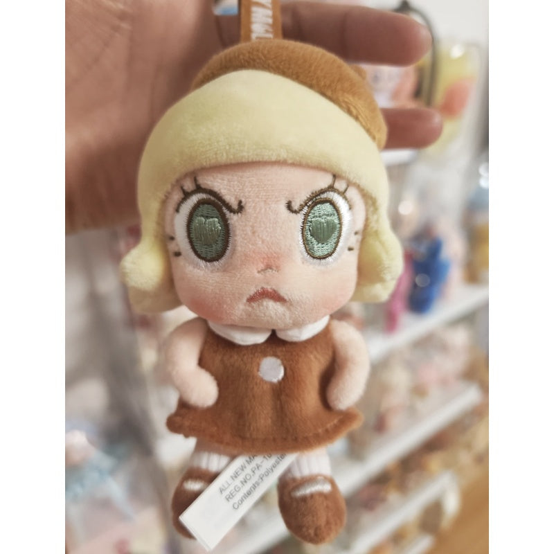 Angry Molly Angry Energy Plush Pendant Blind Box Series: Brown Fire (Confirmed Style)