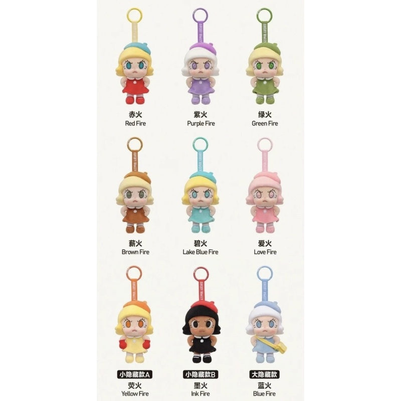 Angry Molly Angry Energy Plush Pendant Blind Box Series: Whole Set (Brand New With Plastic)