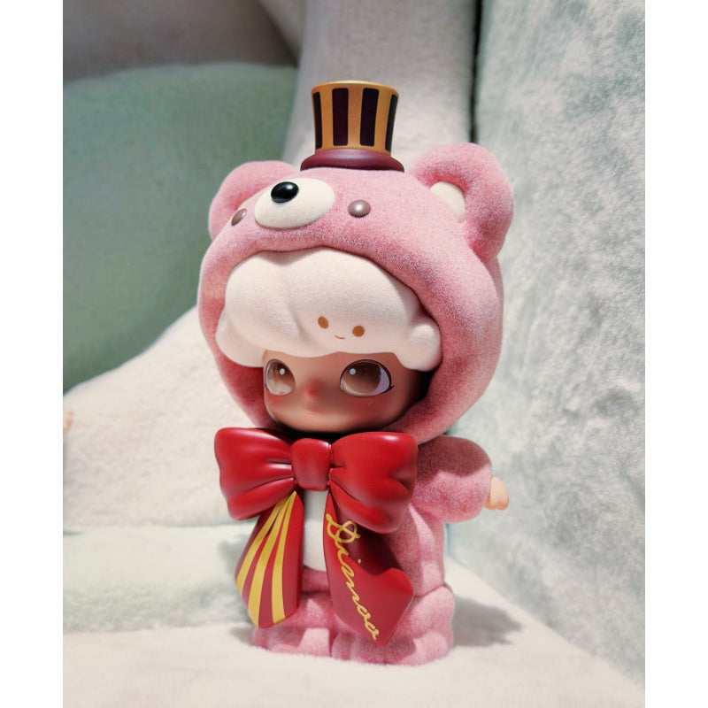 DIMOO Strawberry Latte Teddy Figurine Limited Edition