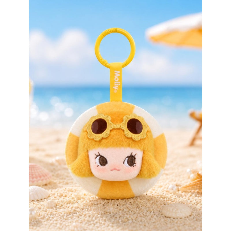 MOLLY Island Vacation Mini Plush Pendant Blind Box Series: Sunflower Drifting (Confirmed Style)