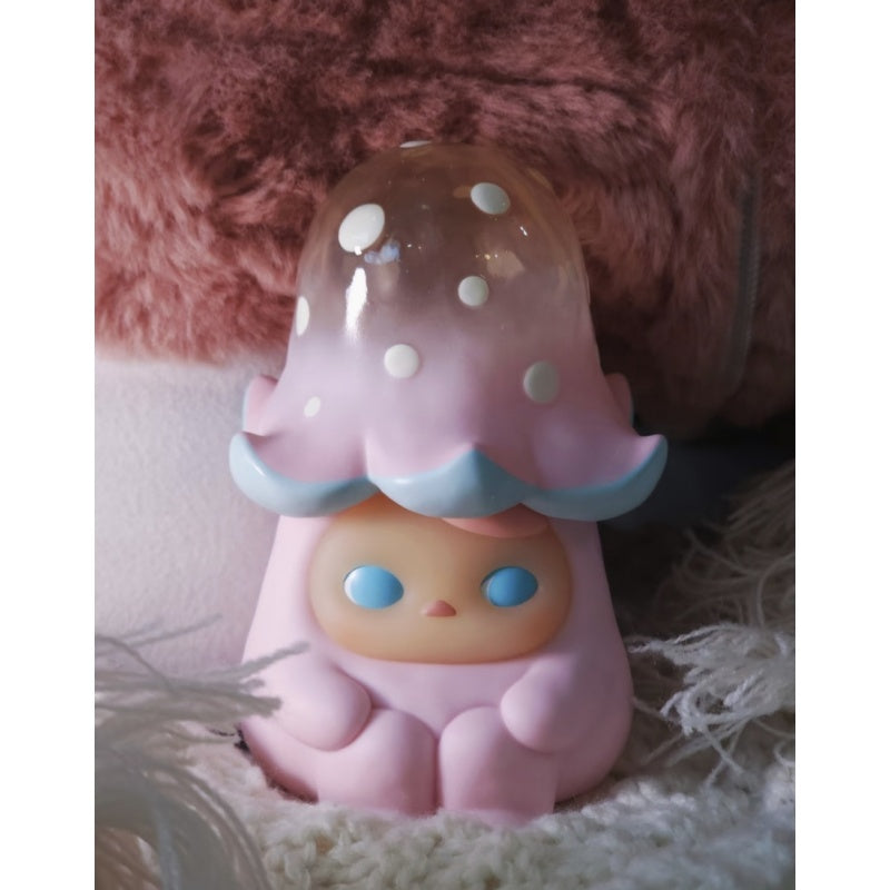 PUCKY Mushroom Beanie-Tall Pink Hat 2025 Limited Edition
