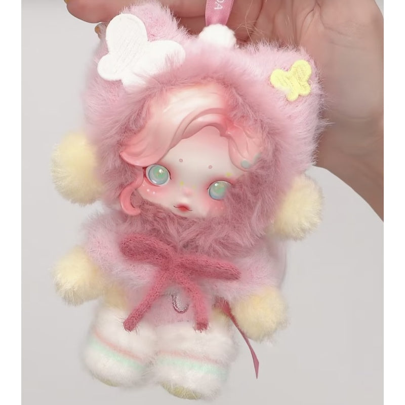 Skullpanda My Little Pony Plush Doll Pendant Blind Box Series: Fluttershy (Confirmed Style)