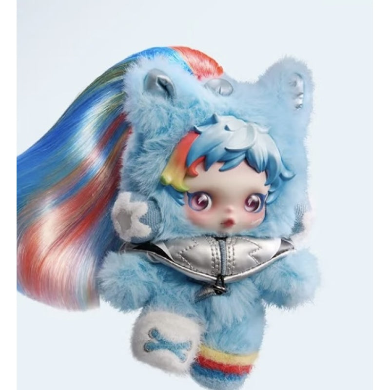 Skullpanda My Little Pony Plush Doll Pendant Blind Box Series: Rainbow Dash (Confirmed Style)