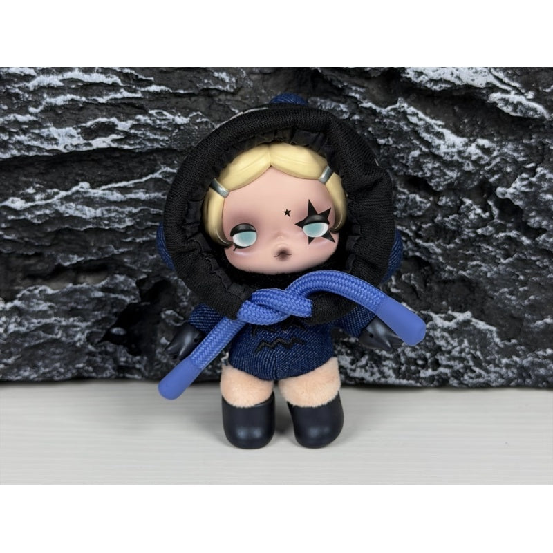 Skullpanda Off Mode Plush Pendant Blind Box Series: Low Battery (Confirmed Style)