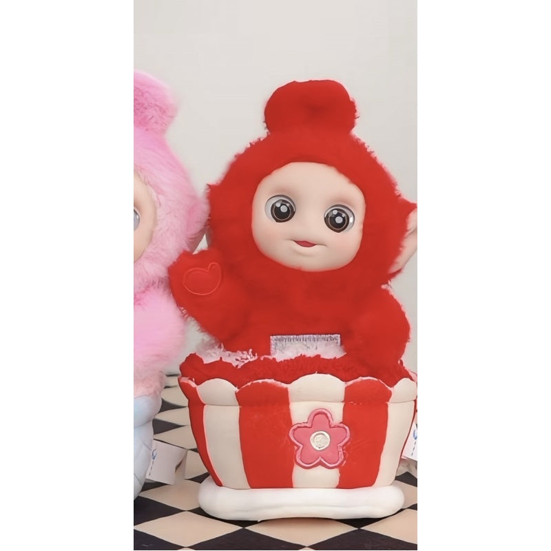 Teletubbies Afternoon Tea Diary Plush Doll Pendant Blind Box Series: Po's Red Velvet Cake (Confirmed Style)